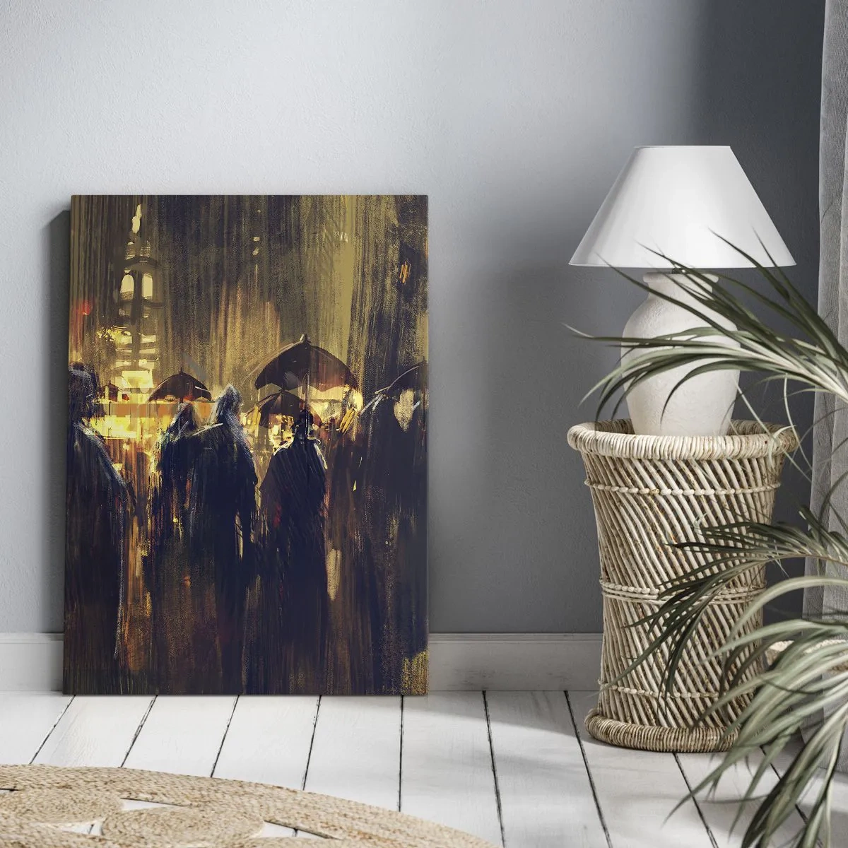 Tablou pe pânză - Urmașii ploii - 70x100 cm