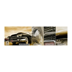 Mostră tapet Premium Canvas - Clasicul nu se demodează niciodată - Mașină, Automobile, Retro - 100x30 cm