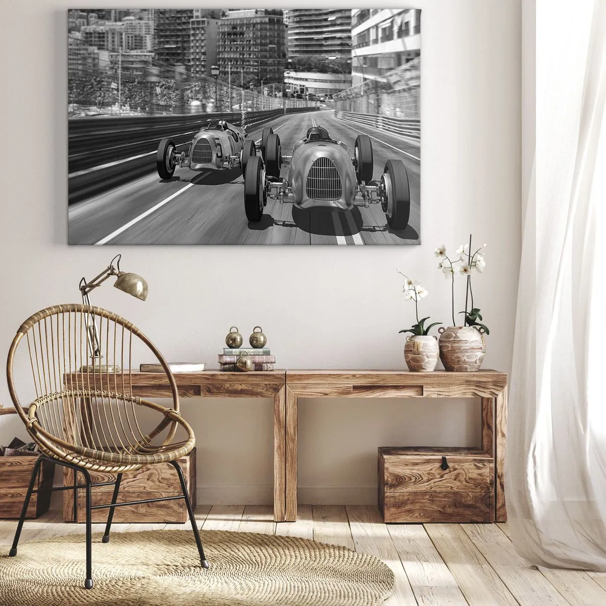 Tablou pe pânză - A fost odată ca niciodată în Monte Carlo - 70x50 cm
