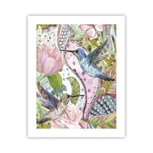 Poster - Încurcat în viță de vie - 40x50 cm