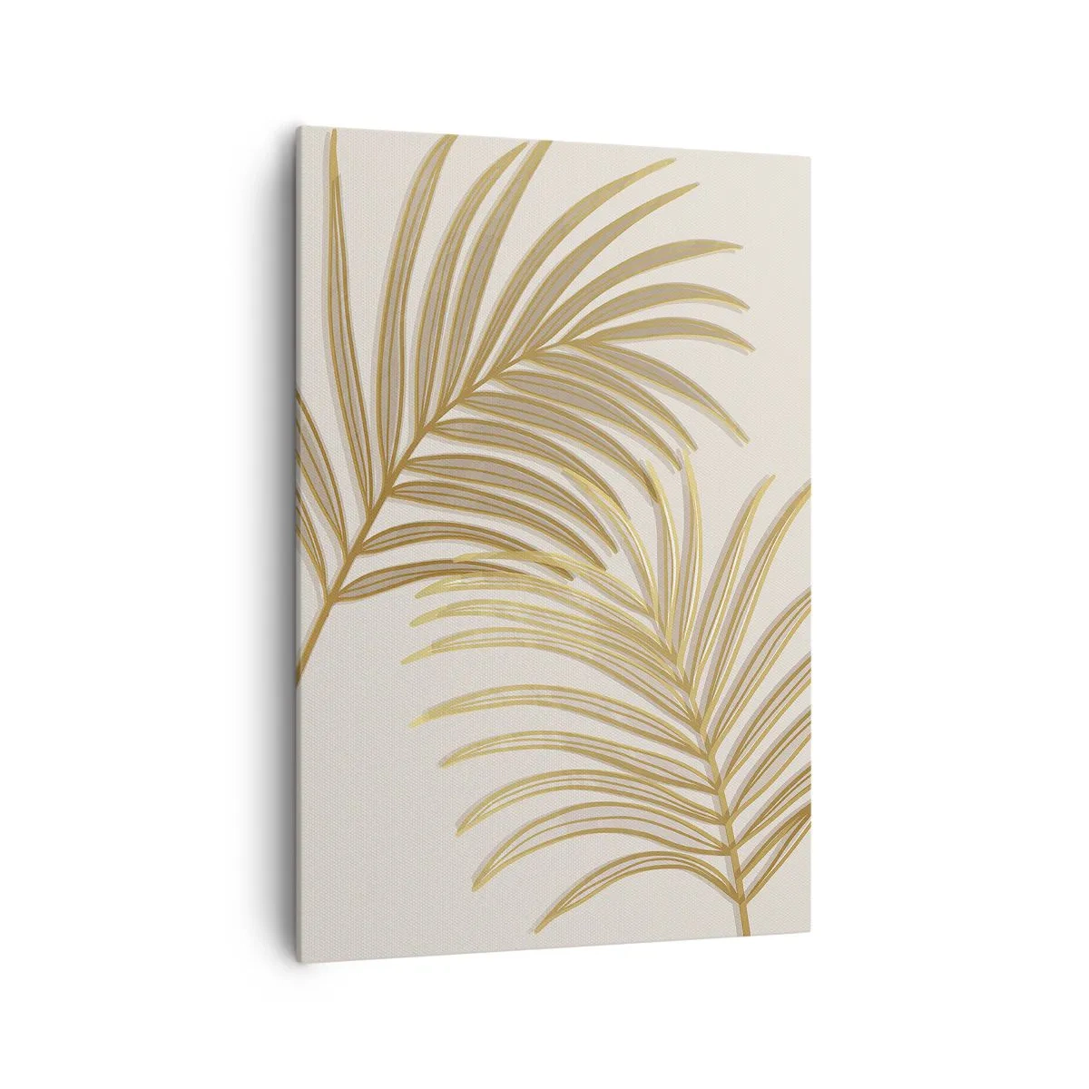Tablou pe pânză - Palmier de aur! - 70x100 cm