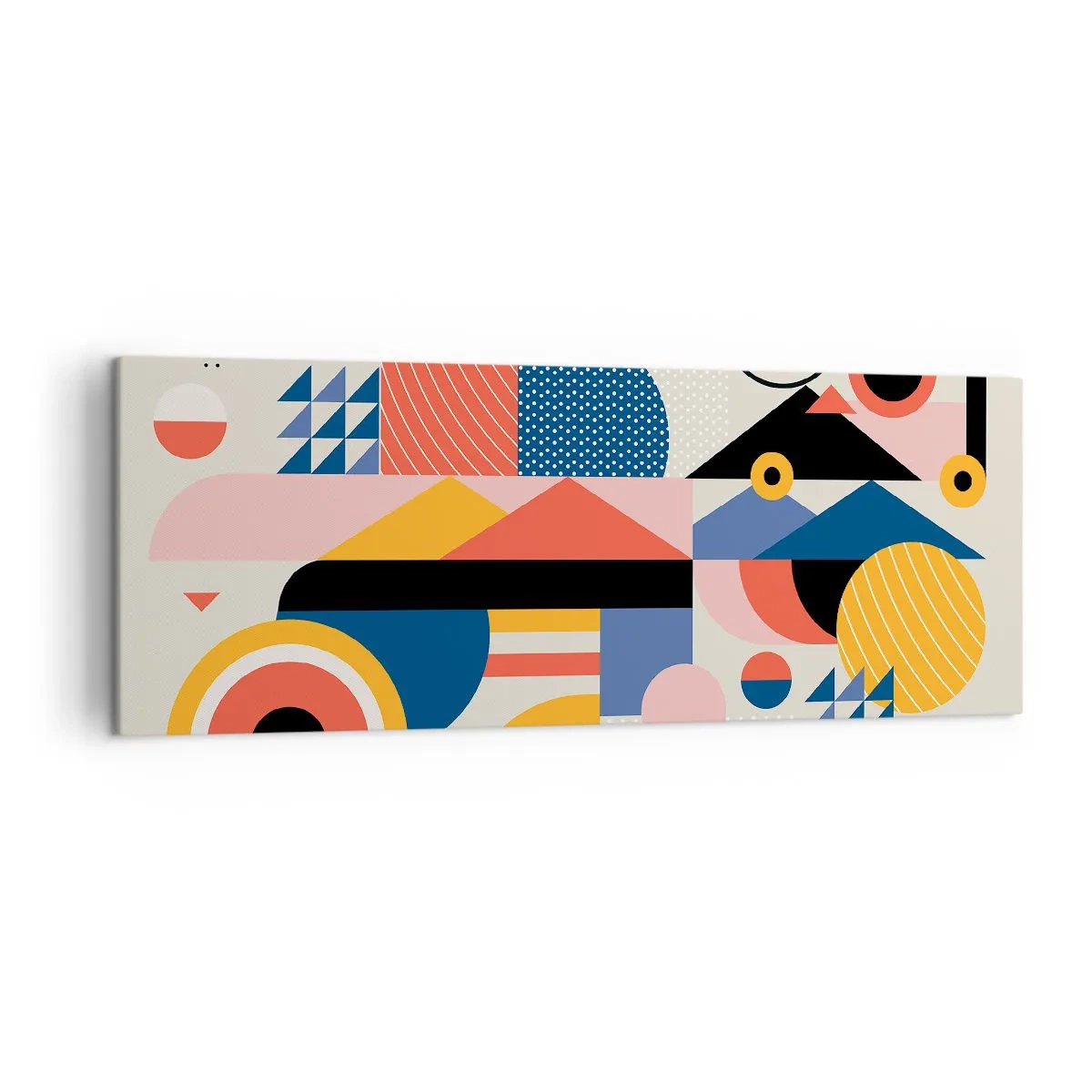 Tablou pe pânză - Compoziție: joacă-te - 140x50 cm