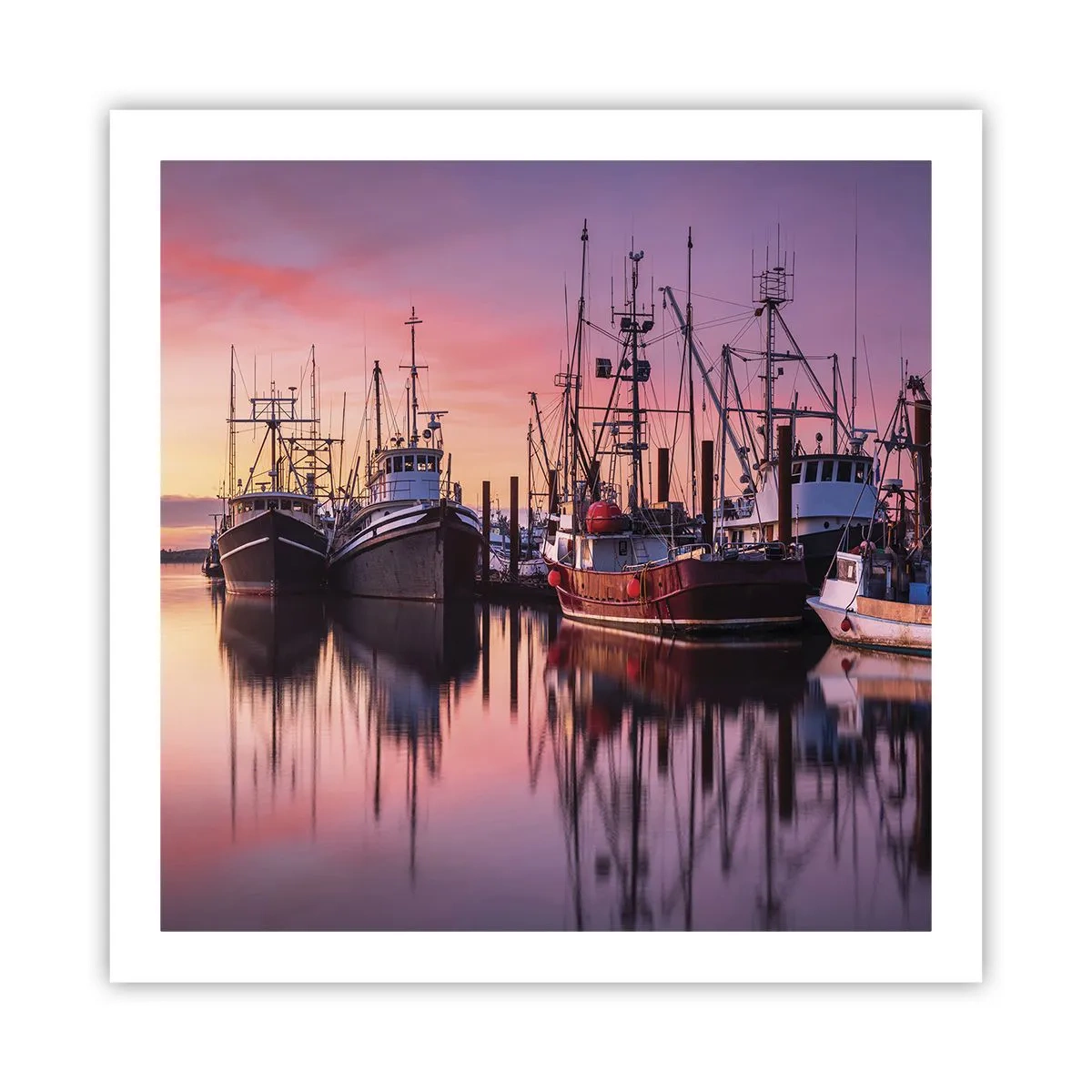 Poster - Înainte de o zi plină - 60x60 cm