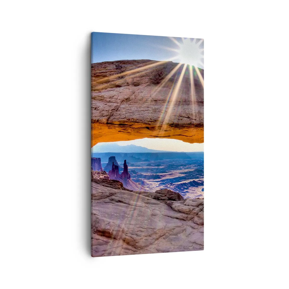 Tablou pe pânză - Prin poarta de piatră - 45x80 cm