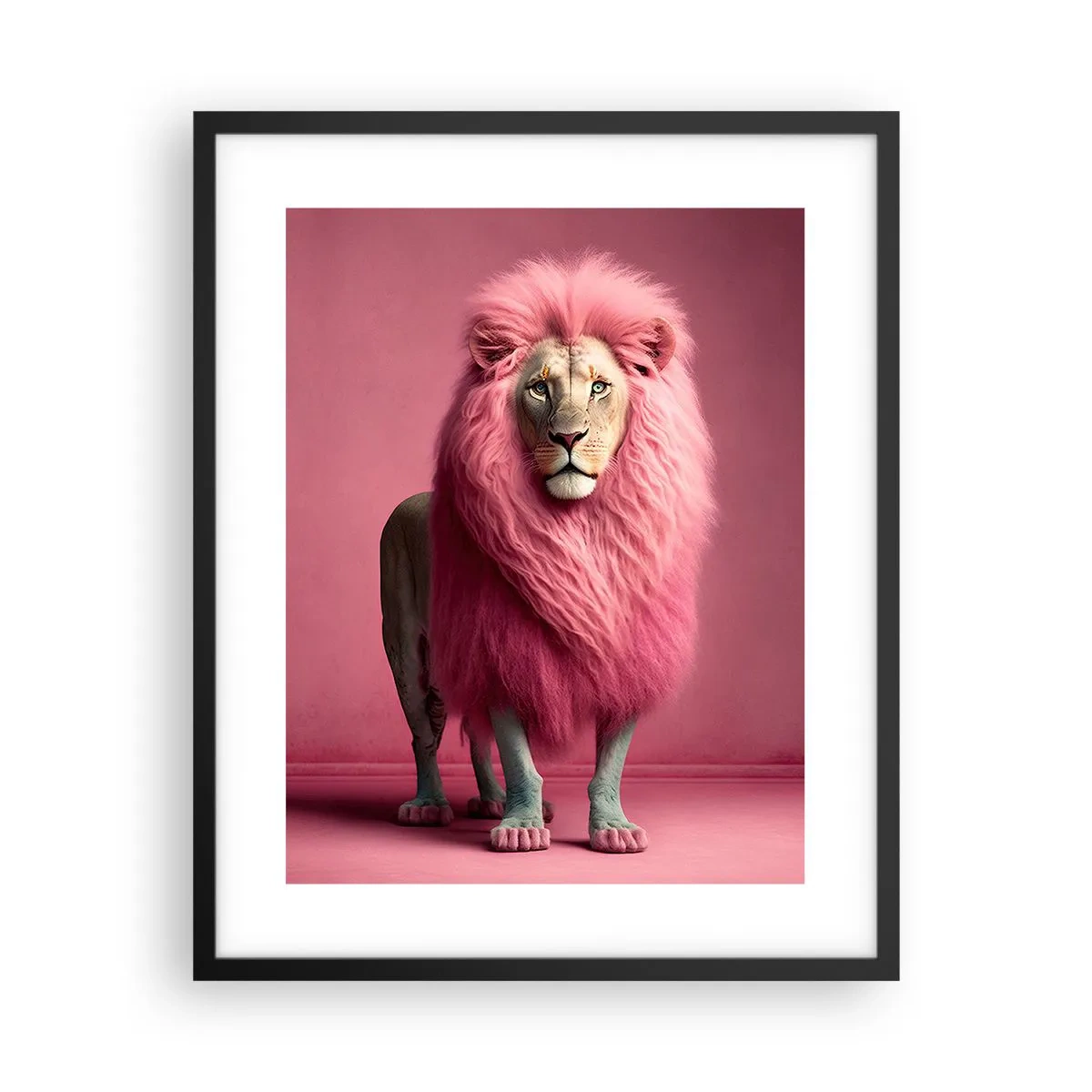 Poster în ramă neagră - Și nu-ți mai este frică - 40x50 cm