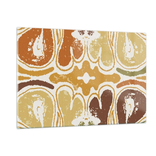 Tablou pe sticlă - Abstracție sentimentală - 120x80 cm