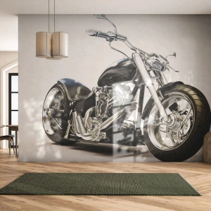 Tapet Premium Canvas - Putere cu caracter - Automobile, Motocicletă, excursie - 350x256 cm