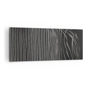 Tablou pe pânză - Ritm și accent - 100x40 cm