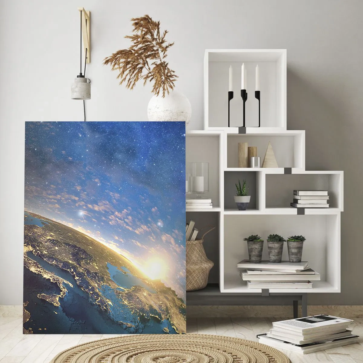 Tablou pe sticlă - Să ne privim de la distanță - 50x70 cm