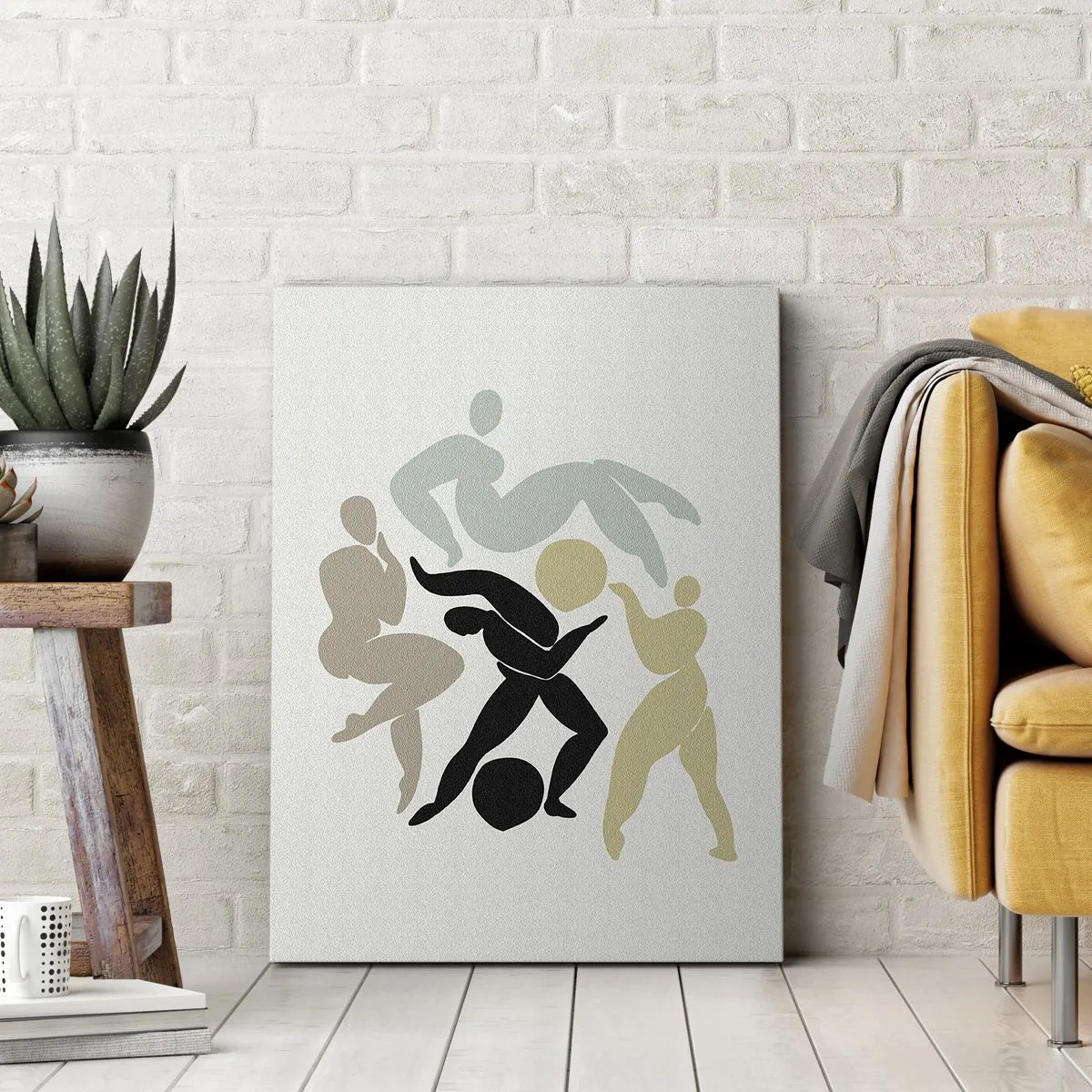 Tablou pe pânză - Mișcarea pentru sănătate și frumusețe - 80x120 cm