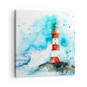 Tablou pe pânză - Unitatea forțelor naturii - 60x60 cm