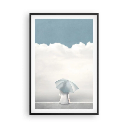 Poster în ramă neagră - La limita dintre realitate și vise - 61x91 cm