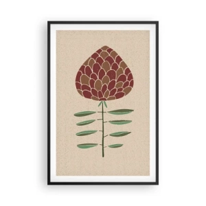 Poster în ramă neagră - Deliciu pentru veveriță - 61x91 cm