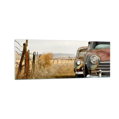 Tablou pe sticlă - O odihnă binemeritată - 140x50 cm