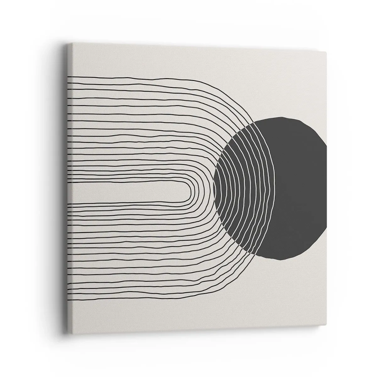 Tablou pe pânză - Tremurând și încrezător - 40x40 cm