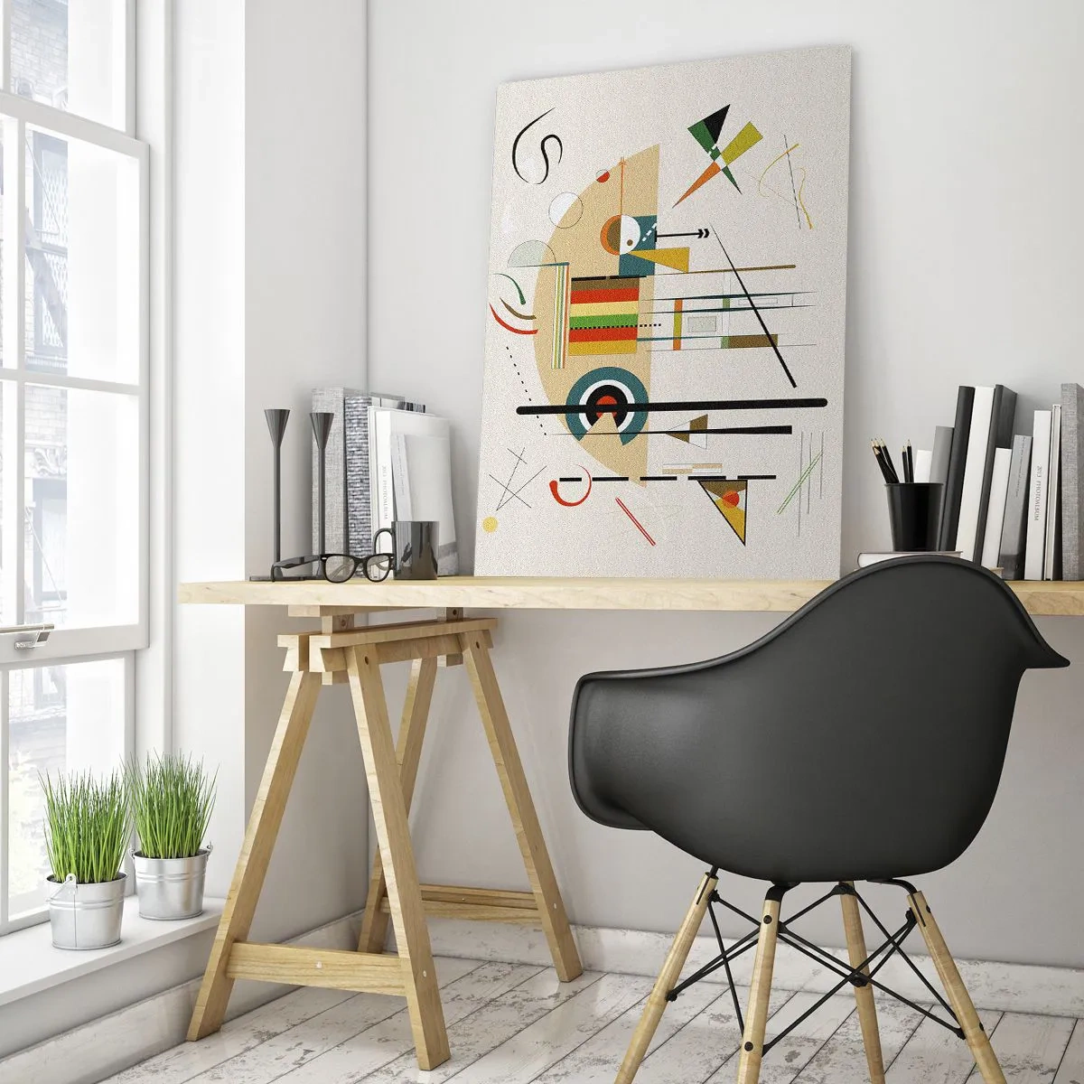 Tablou pe sticlă - Și lumea râde - 50x70 cm