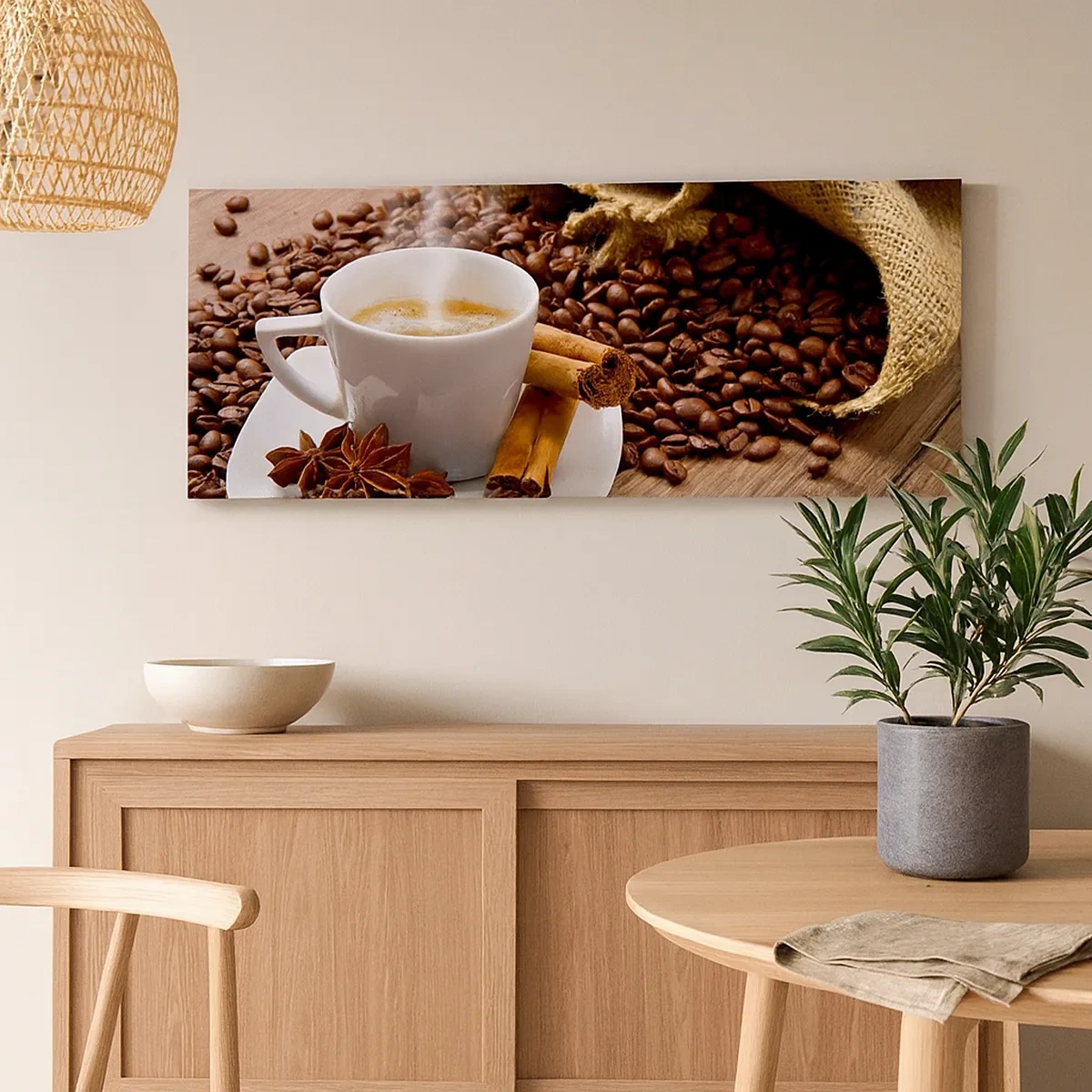 Tablou pe pânză - Gust și aromă de mirodenii - 30x30 cm