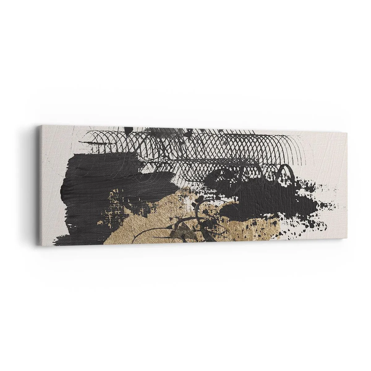 Tablou pe pânză - Compoziție cu pasiune - 90x30 cm