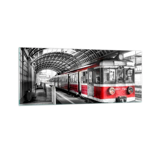 Tablou pe sticlă - Poate este o călătorie de o viață? - 100x40 cm