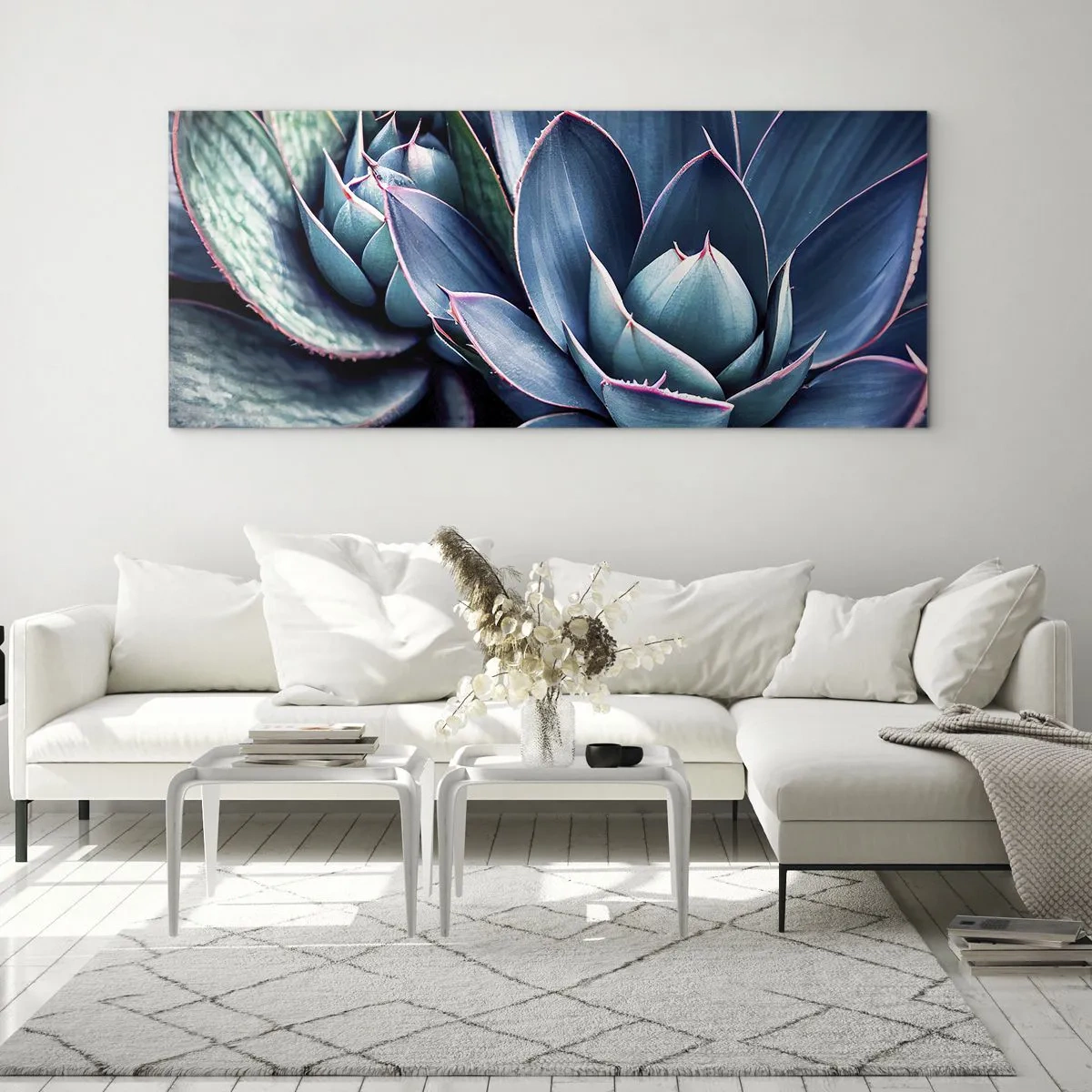 Tablou pe sticlă - Forța vitală - 100x40 cm