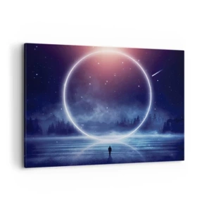 Tablou pe pânză - Ei sunt deja aici... - 100x70 cm