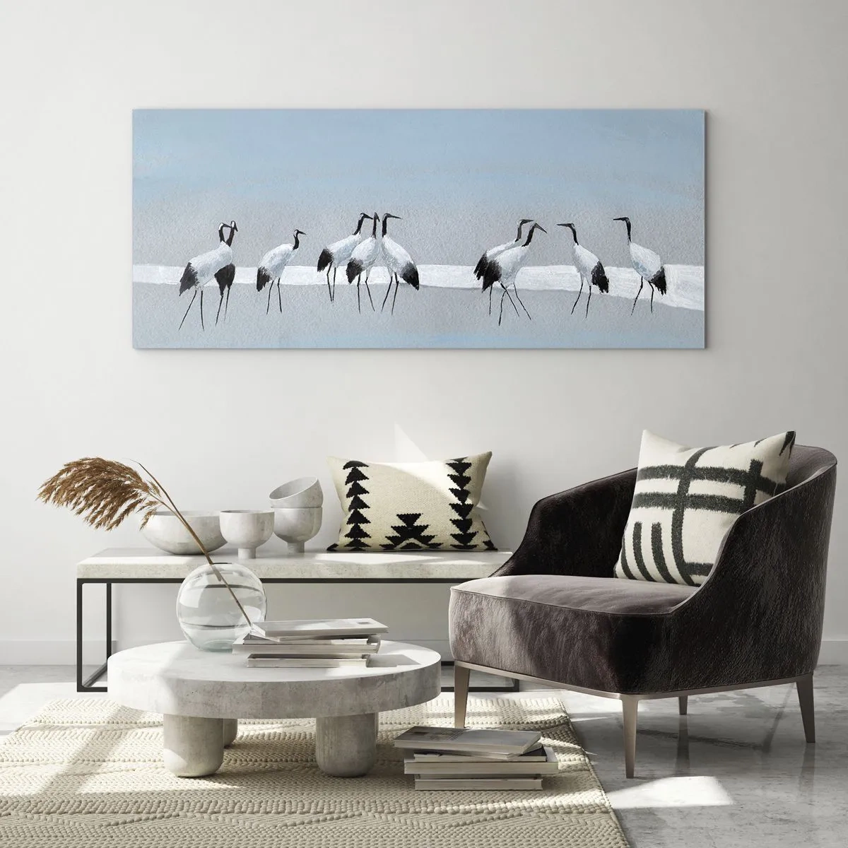 Tablou pe sticlă - După o zi fierbinte - 140x50 cm