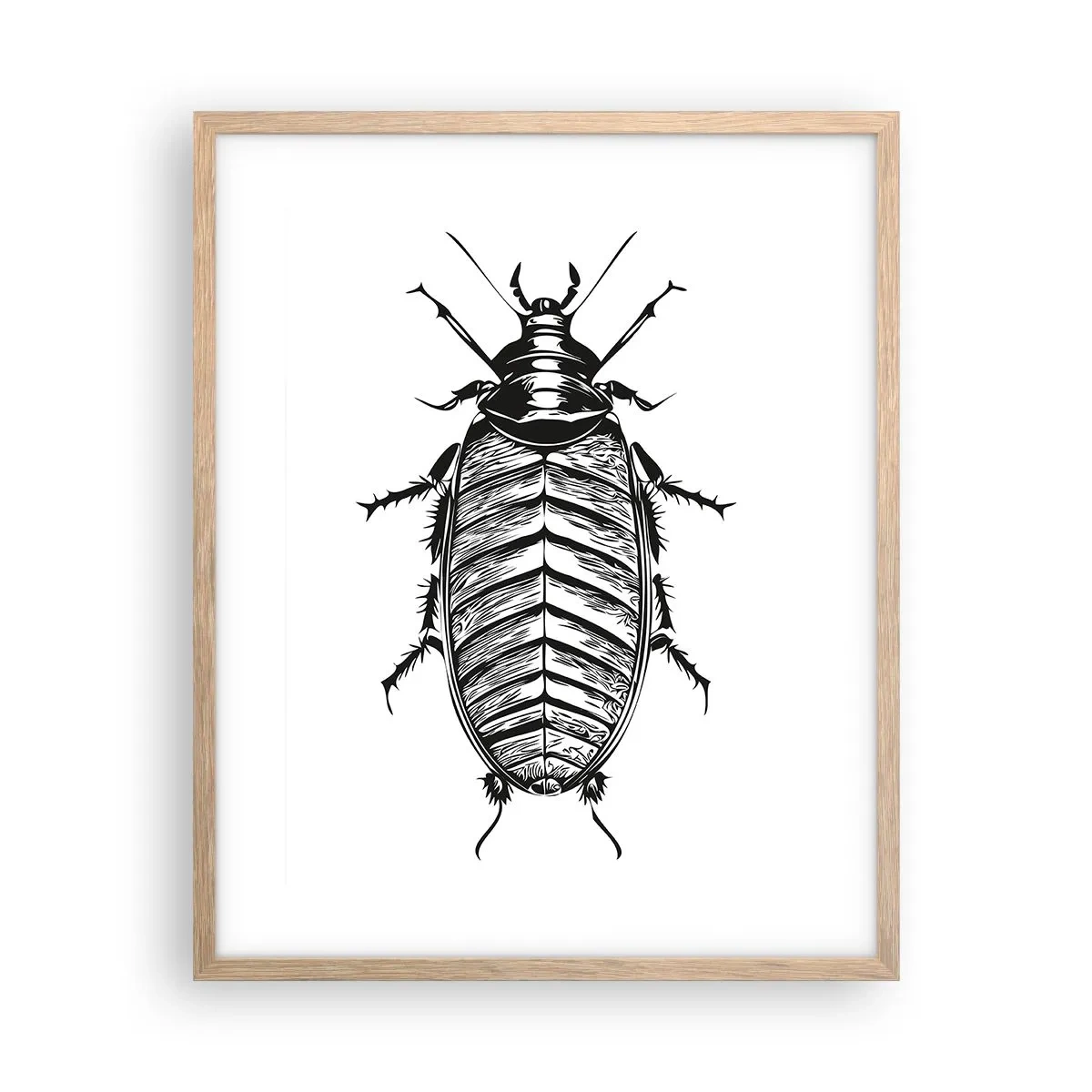 Poster în ramă de stejar deschis - Ce specimen! - 40x50 cm
