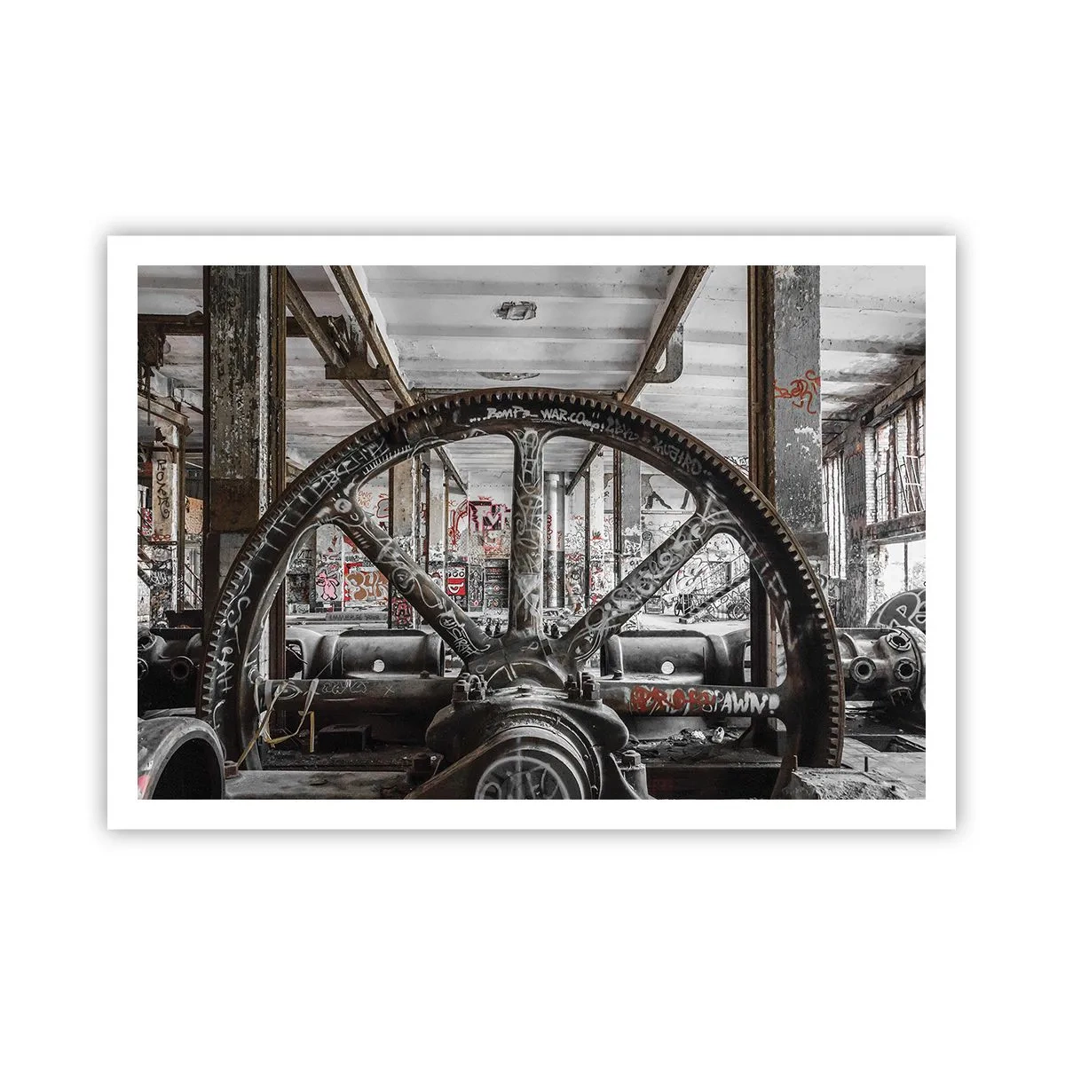 Poster - Viața secretă a unei fabrici - 100x70 cm
