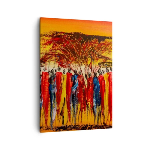 Tablou pe pânză - Acolo, acolo, acolo, acolo se duc - 50x70 cm