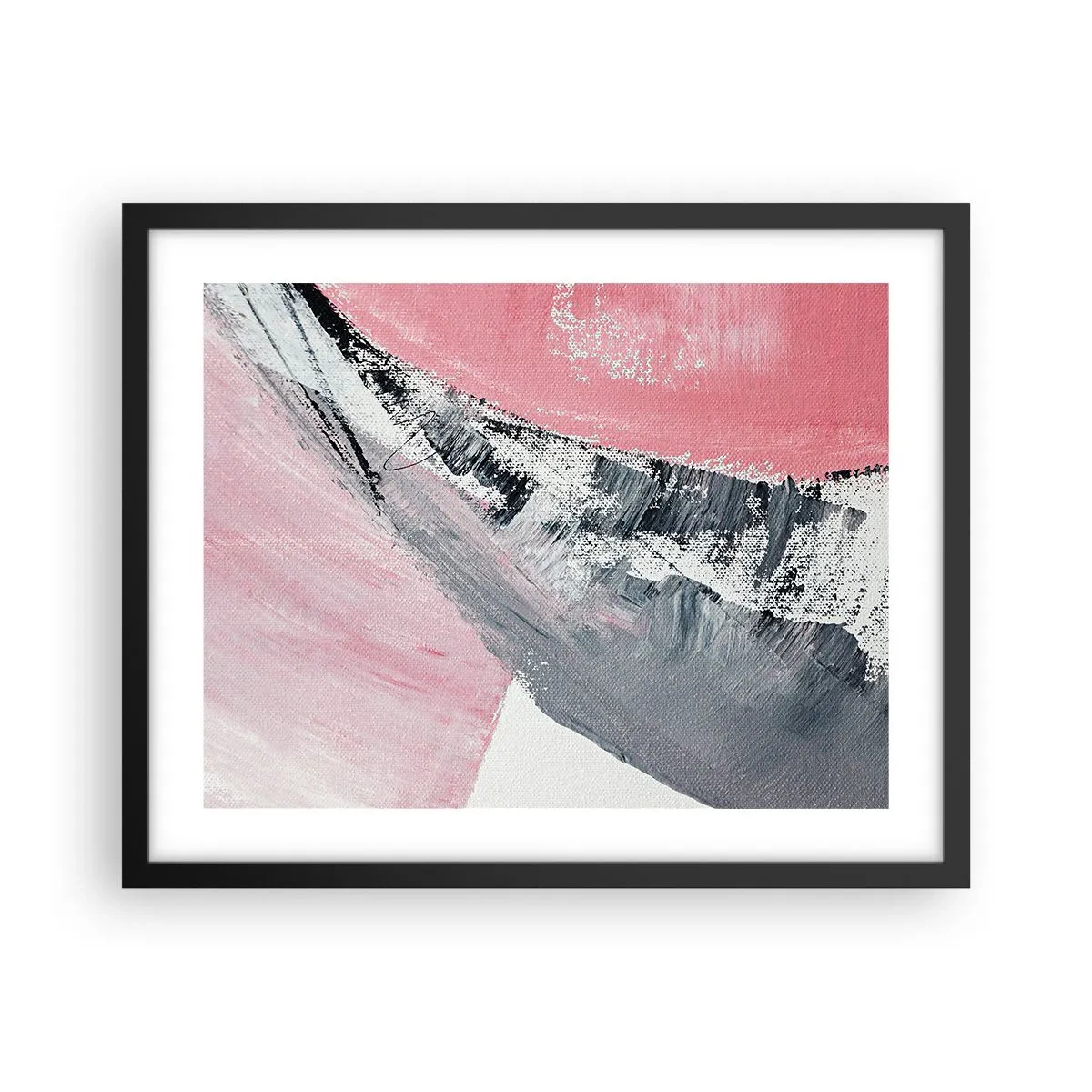 Poster în ramă neagră - Compoziție adaptată - 50x40 cm