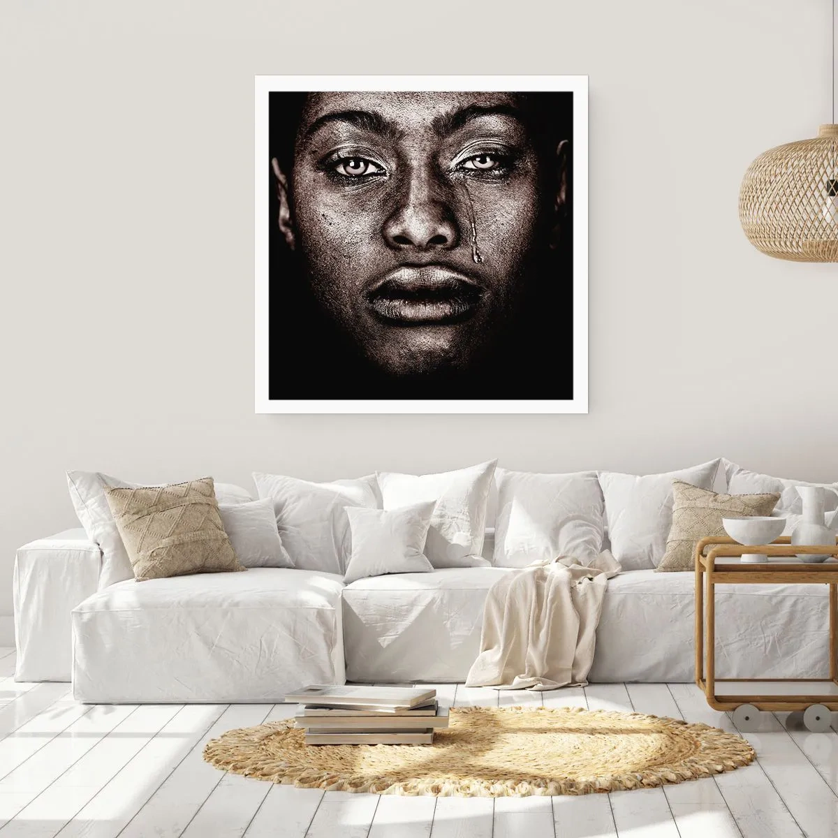 Poster - O singură lacrimă - 60x60 cm