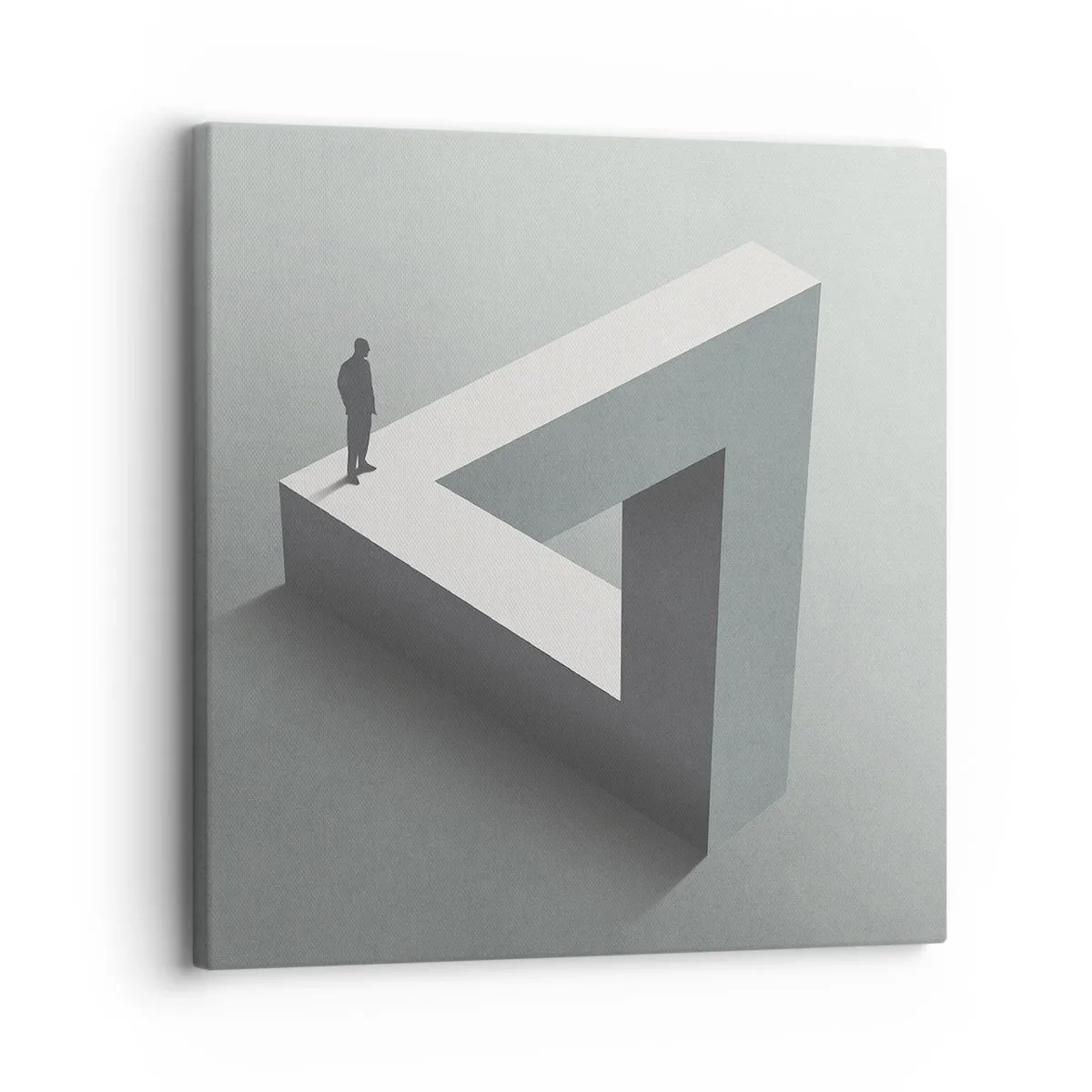 Tablou pe pânză - Și totuși este posibil - 30x30 cm