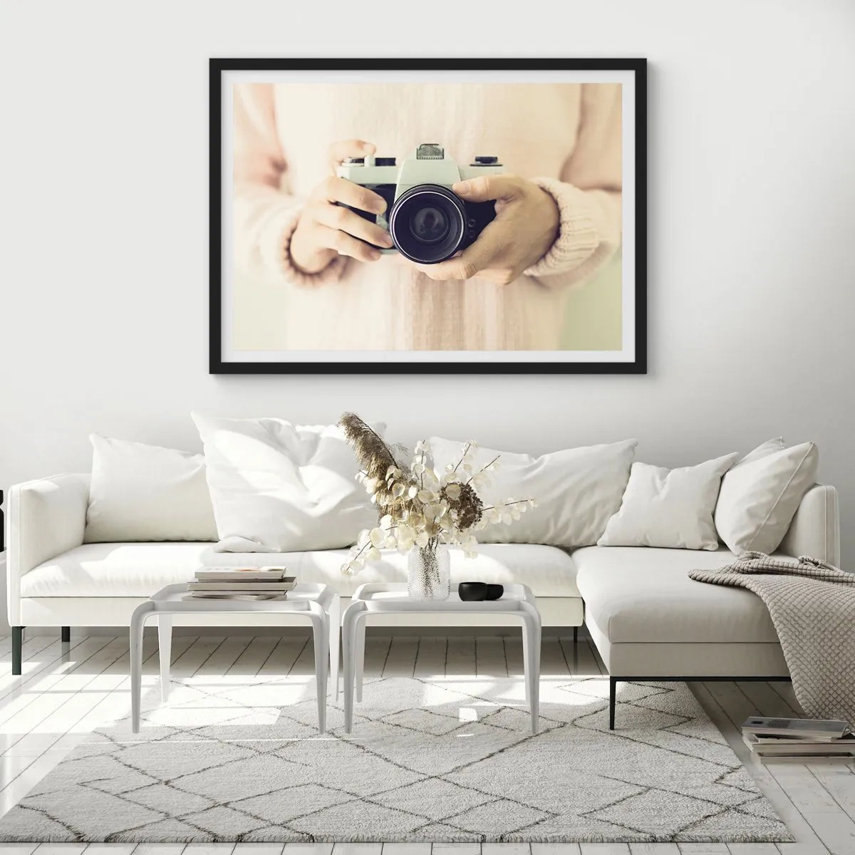 Poster în ramă neagră - Pentru a vedea mai multe... - 100x70 cm