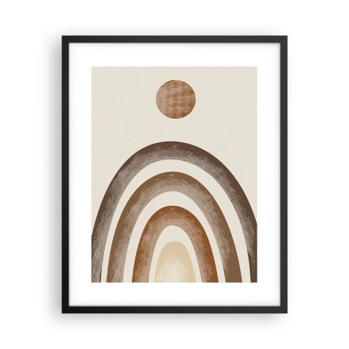 Poster în ramă neagră - Într-o galaxie îndepărtată - 40x50 cm
