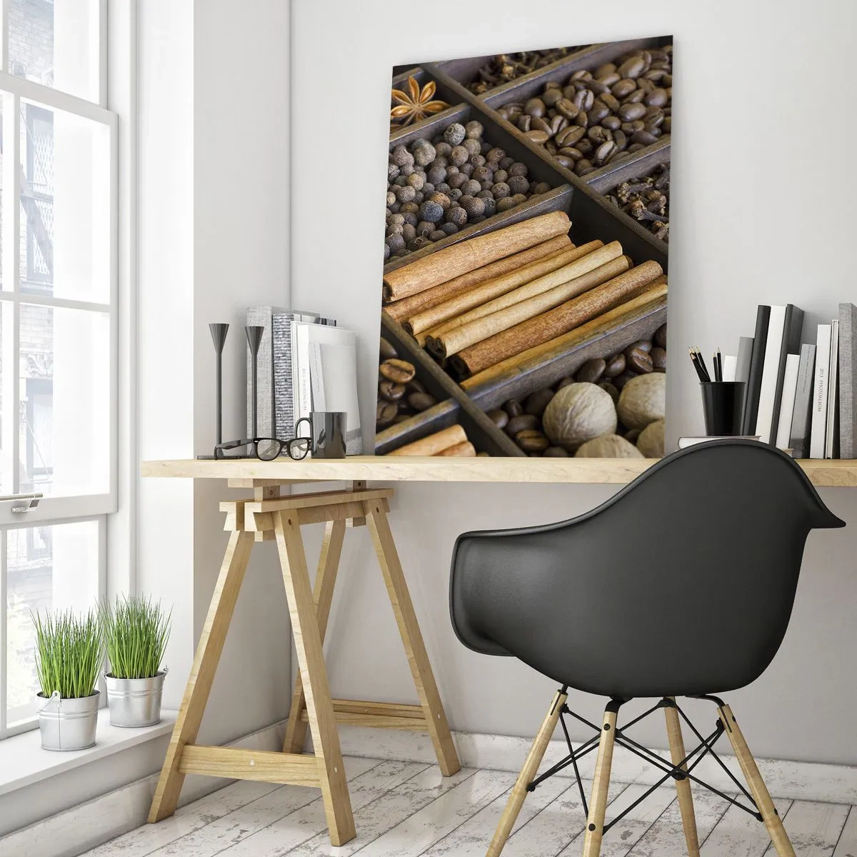 Tablou pe sticlă - Tezaur de arome - 50x70 cm