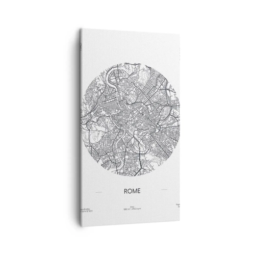 Tablou pe pânză - Anatomia Romei - 45x80 cm