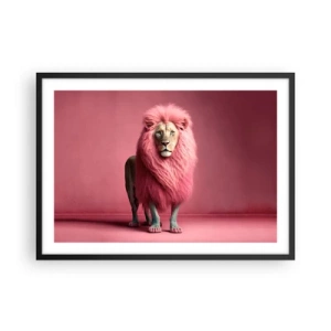 Poster în ramă neagră - Și nu-ți mai este frică - 70x50 cm