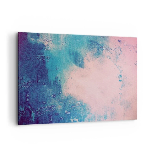 Tablou pe pânză - Îmbrățișare albastră - 120x80 cm