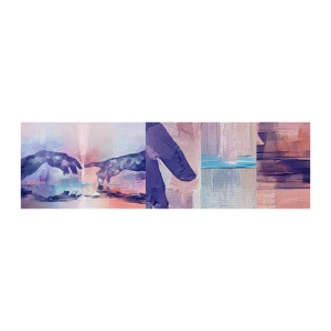 Mostră tapet Premium Sand - Scânteia divină a vieții - Mâinile, Michelangelo, Bucată - 100x30 cm