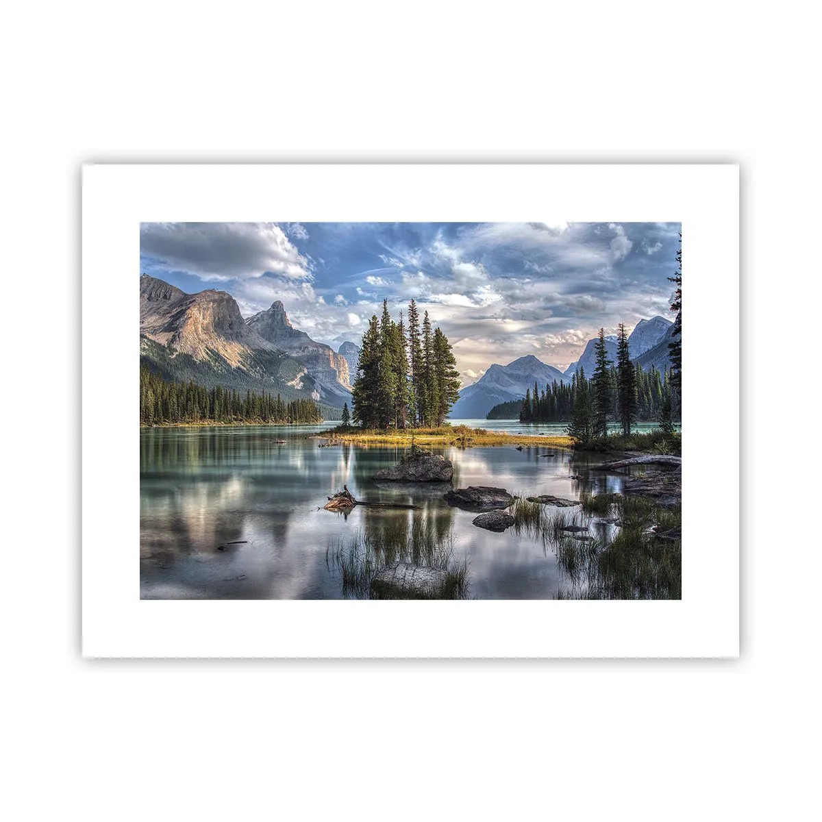 Poster - La o apă mare și limpede… - 40x30 cm