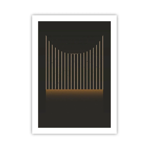 Poster - Explorați întunericul - 50x70 cm