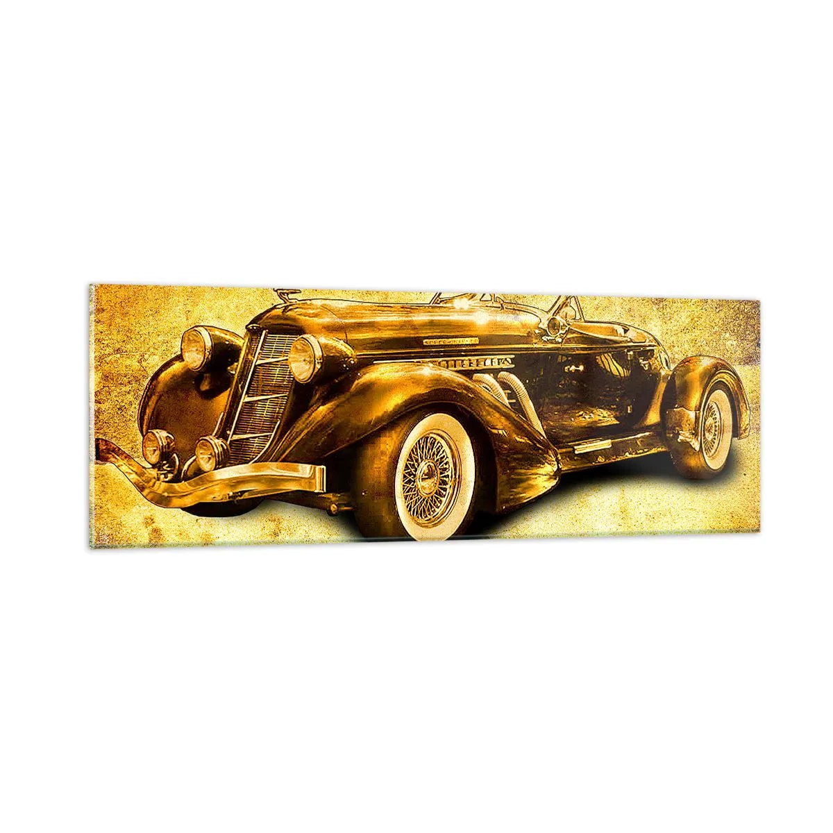 Tablou pe sticlă - Elita elitelor - 90x30 cm