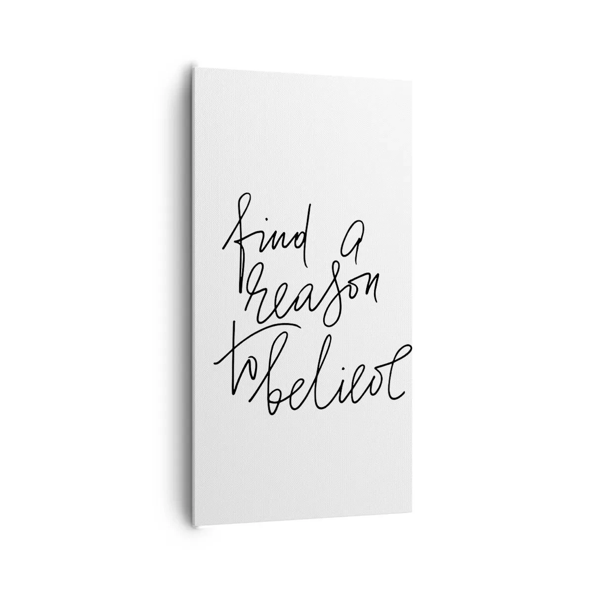 Tablou pe pânză - Este posibil - 65x120 cm