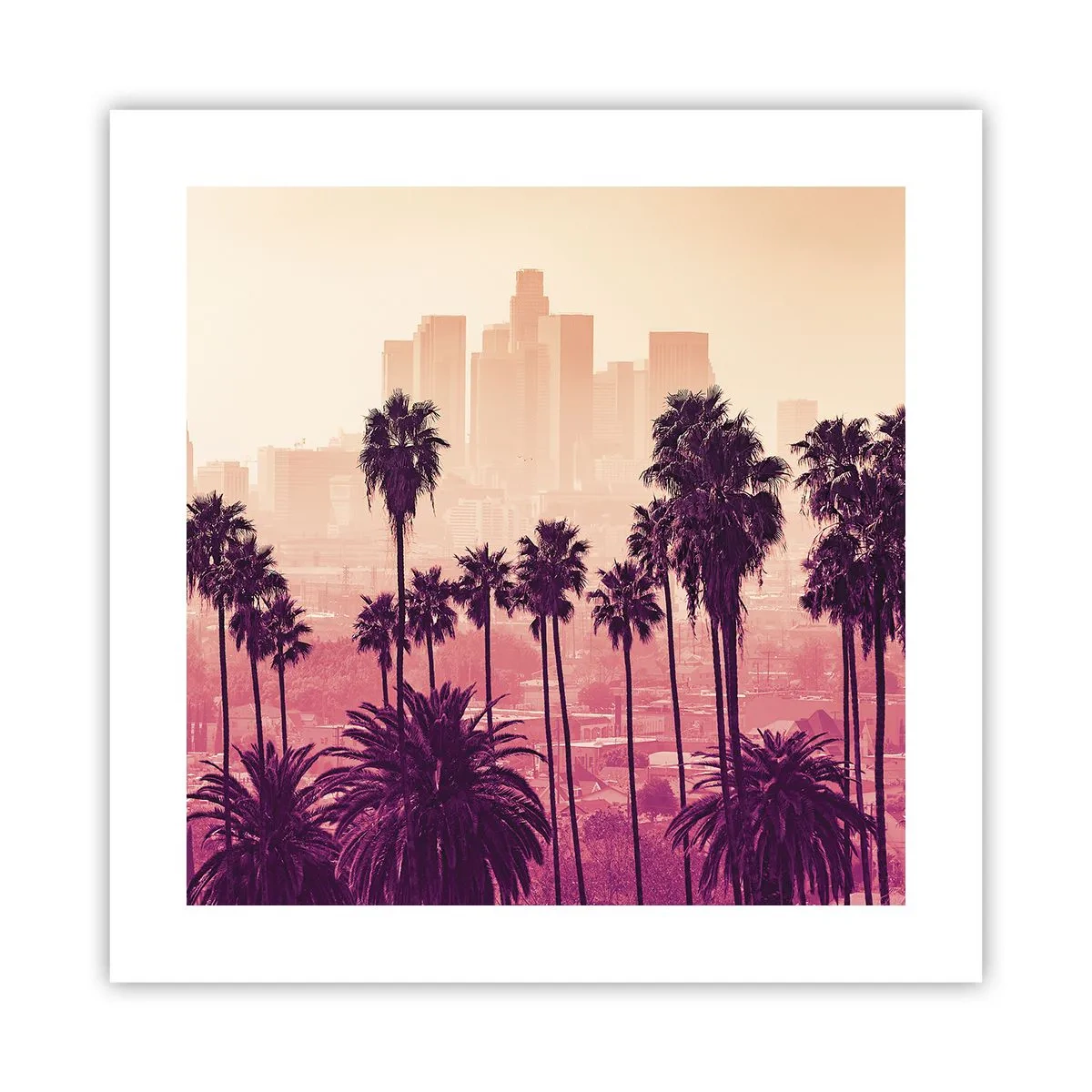 Poster - Peisaj din California - 40x40 cm