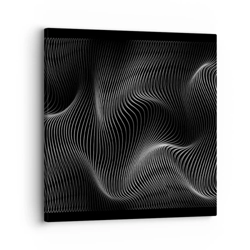 Tablou pe pânză - Dansul luminii în spațiu - 30x30 cm