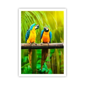 Poster - Și ai auzit că ea...? - 70x100 cm