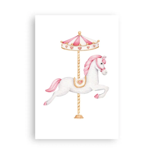 Poster - A pornit la cursă - 61x91 cm