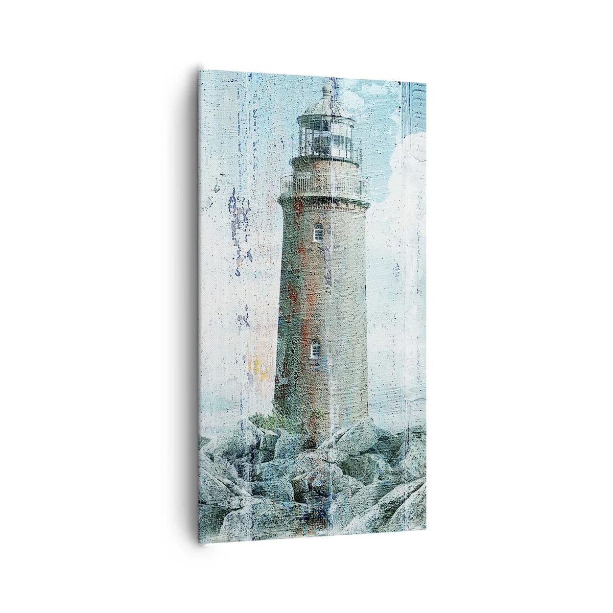 Tablou pe pânză - Pe lemn vechi - 65x120 cm