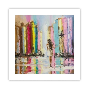 Poster - Urmați-mă - 40x40 cm