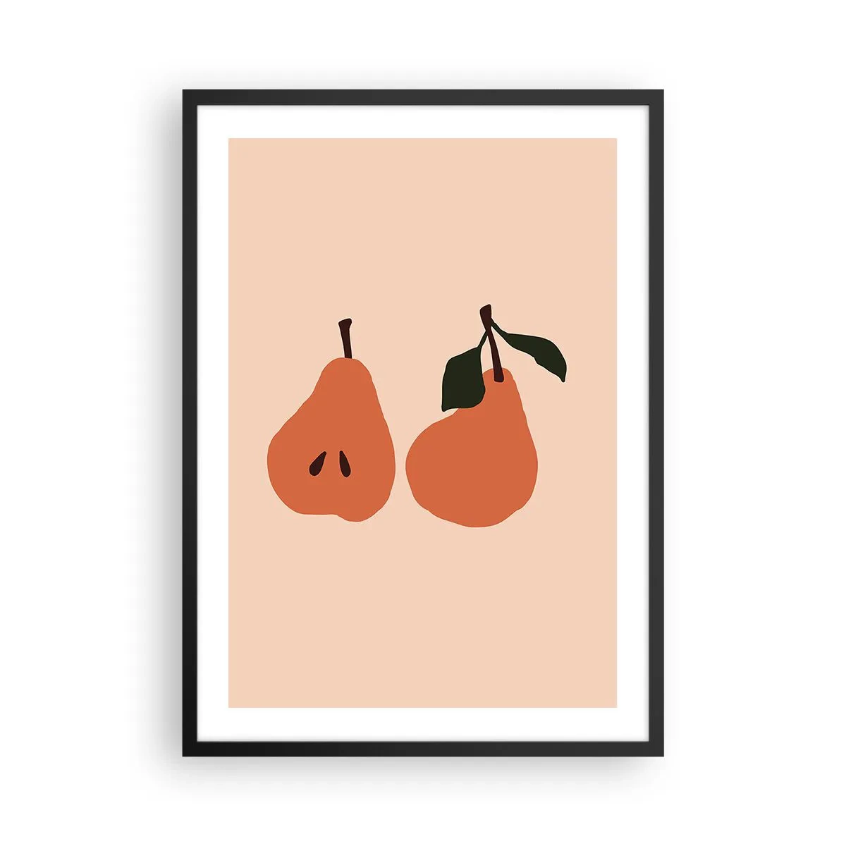 Poster în ramă neagră - Dulceața în sine - 50x70 cm